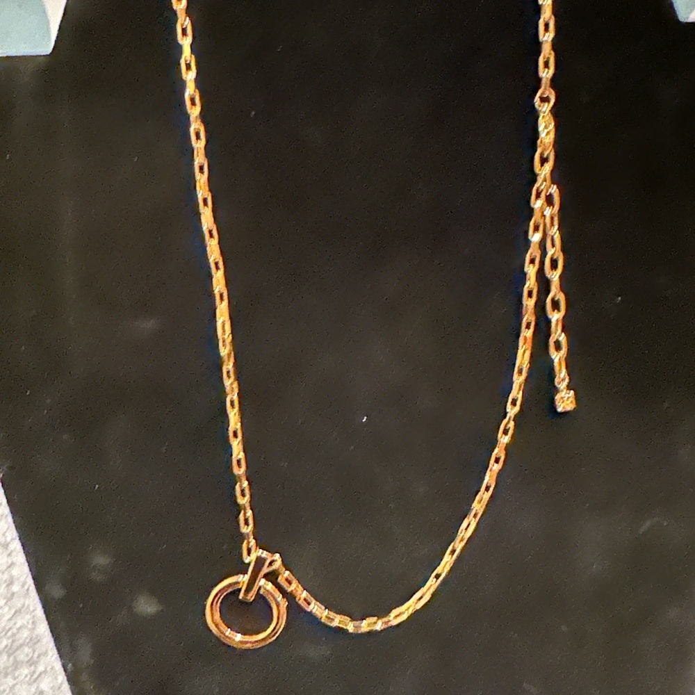 Nina Ricci Gold Plated Pendant necklace